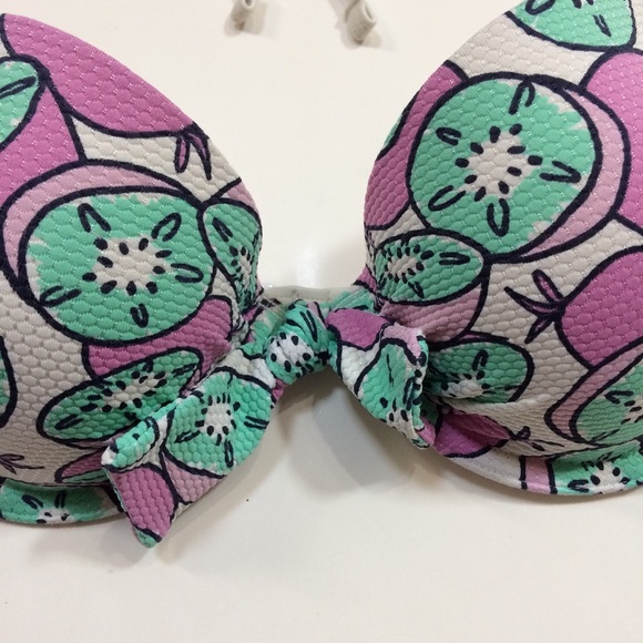 Aerie Blakely Fruit Print Bikini Top - Picture 2 of 9